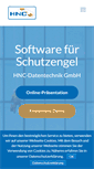 Mobile Screenshot of hnc-datentechnik.de